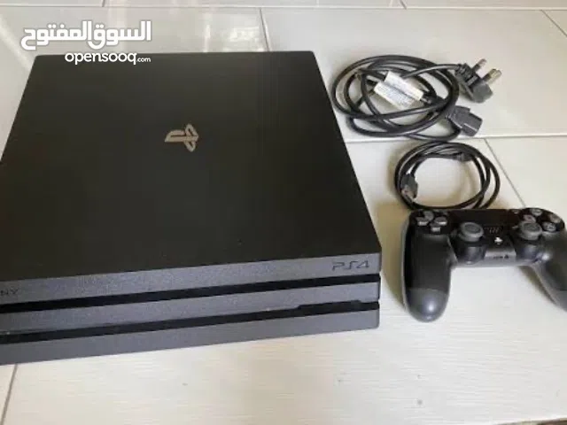 PS4 Pro 1 TB for Sale – Excellent Condition + Controller & All Wires