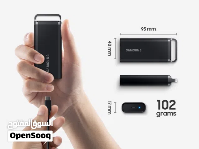 جديد هارد سامسونج،Portable SSD T5 EVO سعه 8 تيرابايت