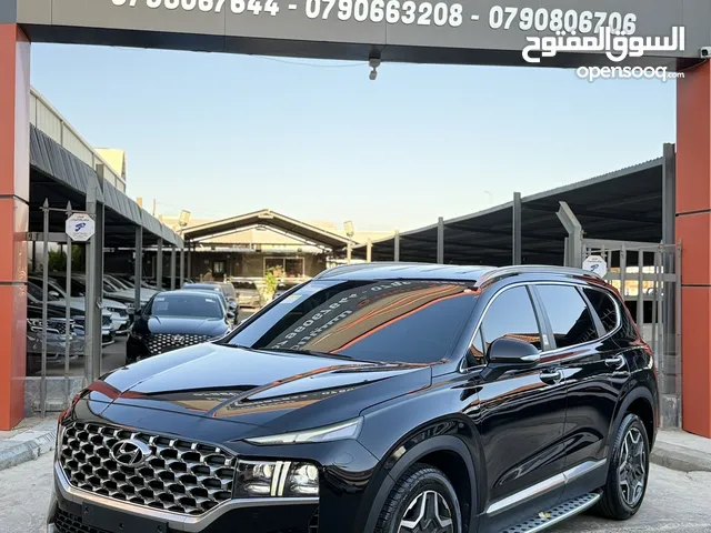 هونداي سنتافيه 2022 هايبرد فل اضافات اعلى صنف بريميوم بلس برستيج vip وارد كوريا لون اسود