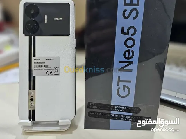 ريلمي gt neo 5 se    داكره 1000 GB جميع ملحقاته