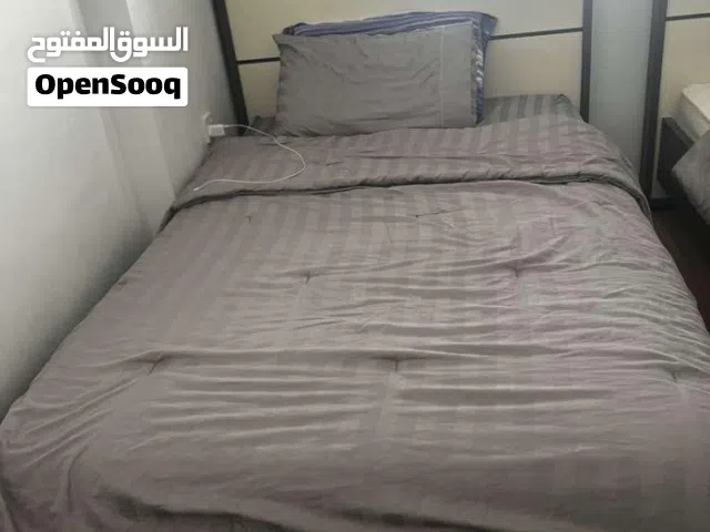 One bed with side drawers and mattress
