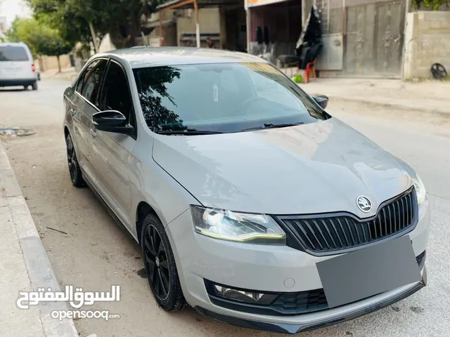 حرق حرق عالكاش سكودا رابيد 2020