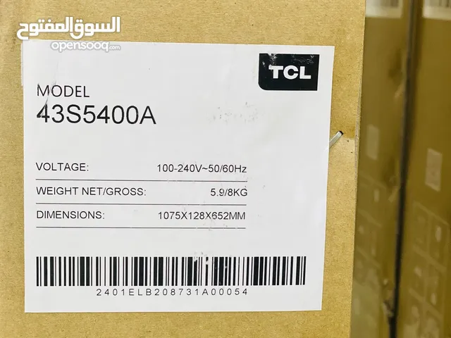 TCL Smart 43 inch TV in Tripoli
