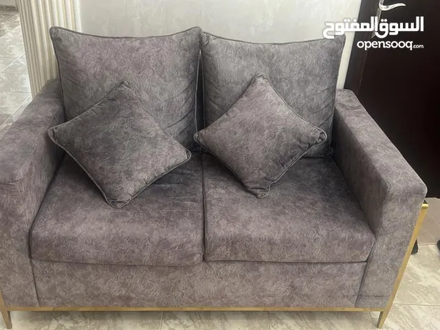 كراسي غرفه جلوس شامواه رصاصي - كراسي الصاله استخدام نظيف living room chairs- gray - clean use