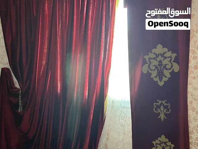 ستار فخم كاتفه لون عنابي 2 متر