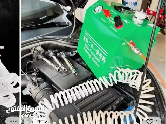 ألة تنظيف الكربون ورواسب الكربون