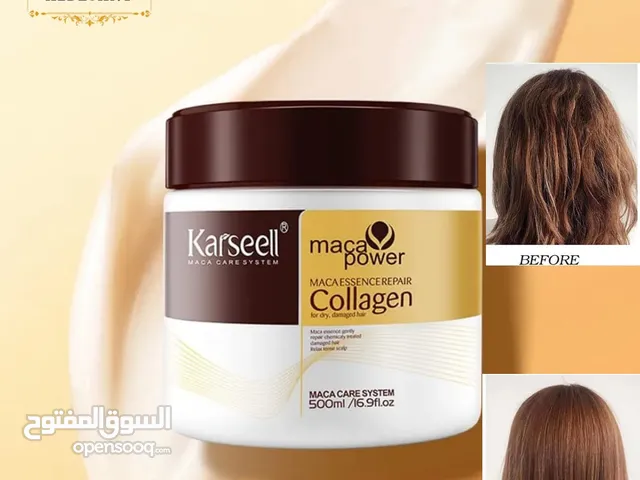 ماسك علاج لمشاكل الشعر Karseel Collagen الايطالي الأصلي