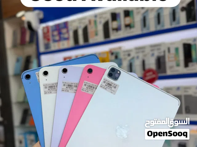 Apple ipads 128Gb 256Gb starting 89/- Riyal