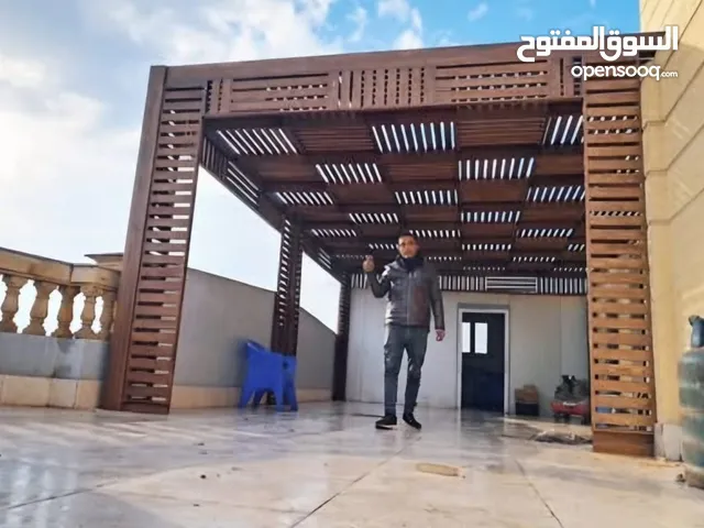 للتند وبرجولات واسوار خشب