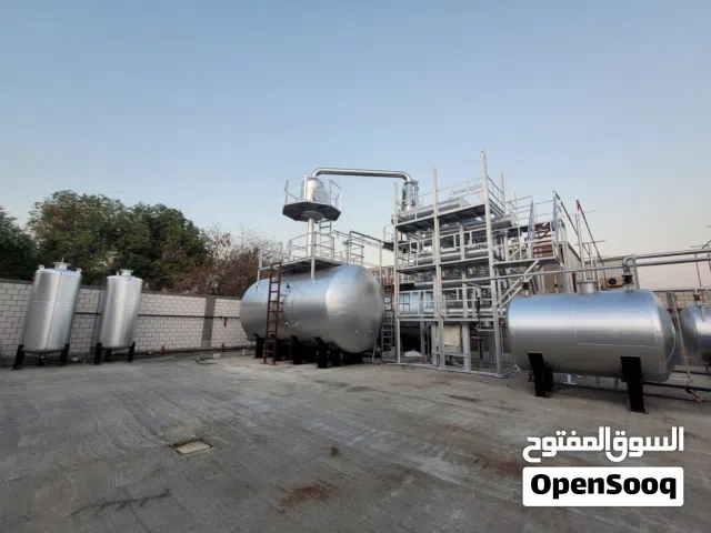 للبيع مصنع كامل متكامل لتصنيع جميع انواع الزيوت