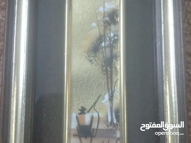لوحه فنيه مصنوعة يدوي على ورق ذهب عيار 22 الطول 13عرض8