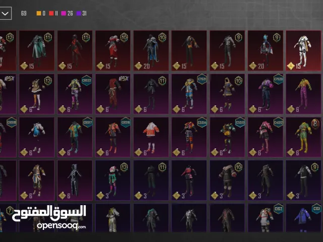 للبيع حساب ببجي موبايل  سيزون 19  ليفل 56 حساب نشط وقوي في السيزون 19 ليفل 56 مع تقدم