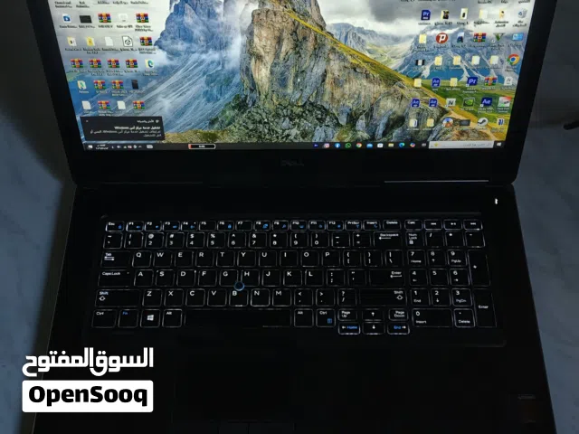للبيع معو هدايا Dell Precision 7710 — محطة عمل قوية للأعمال والتصميم والهندسة