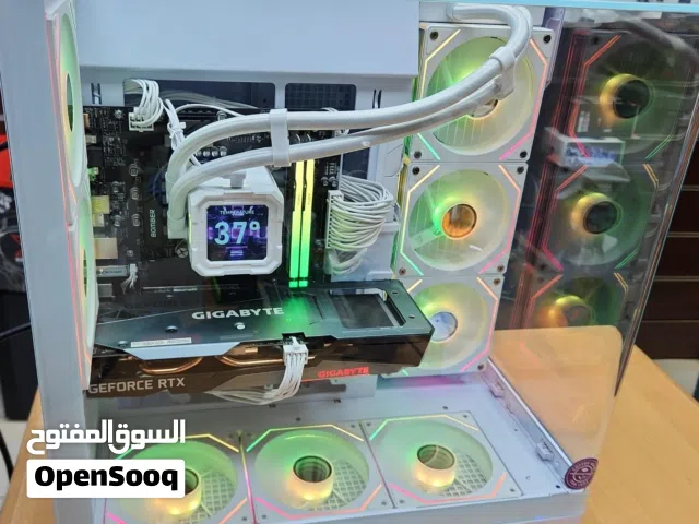 للبيع بي سي جيمنق Core i5 14Gen1TB SSD/16Ram DDR5/ RTX كالجديد مع الكرتون
