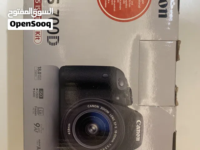 كامرة كينون 700D مستعمله كالجديده