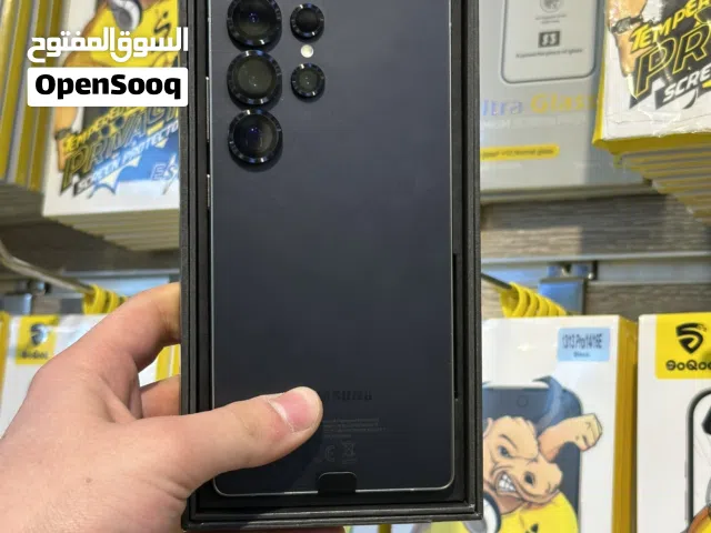 Samsung Galaxy S25 Ultra وكالة أكتيف يوم واحد الكفالة ناقص منها يوم فقط Titanium Black  256/12GB BMS