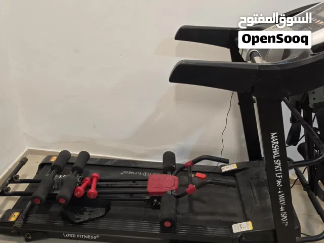 Treadmill with massager machine ,mp3 player and heart rate tracker and ab trainer machine for sale