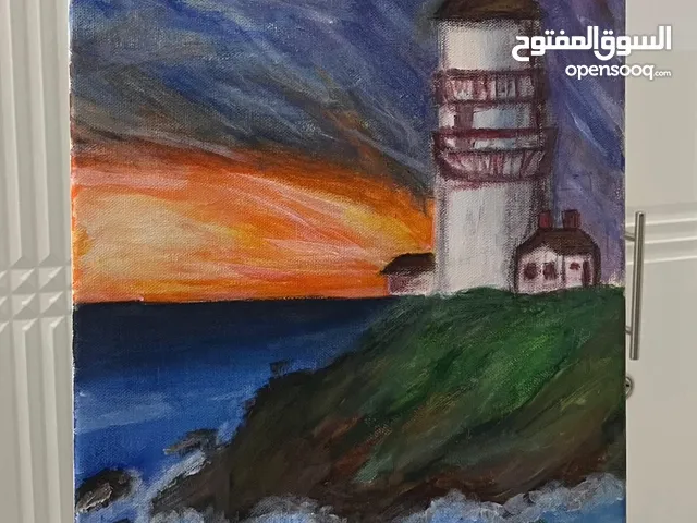 لوحات فنية أصلية – أعمال رسم يدوية فريد