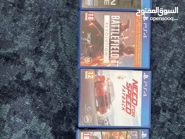 4 ps4 games like new