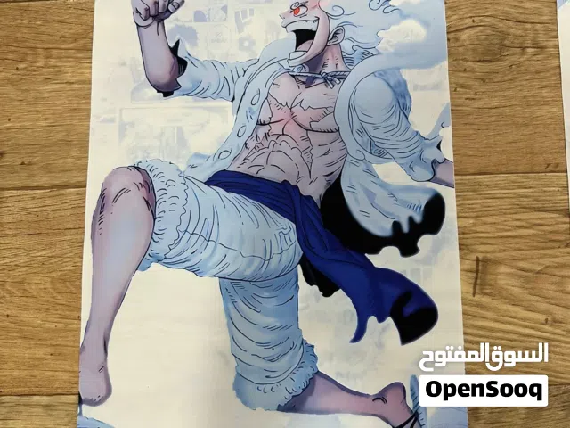 ستكر انمي ون بيس لوفي كير فايف