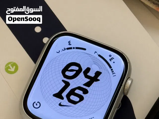 للبيع ساعة ابل ووتش سيريس9 مقاس45mm اللون المميز
