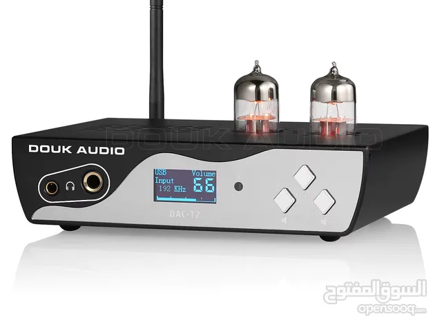 للبيع: Douk Audio DAC-T2 – محول رقمي تماثلي أنبوبي (DAC + Tube Preamp) مع ريموت