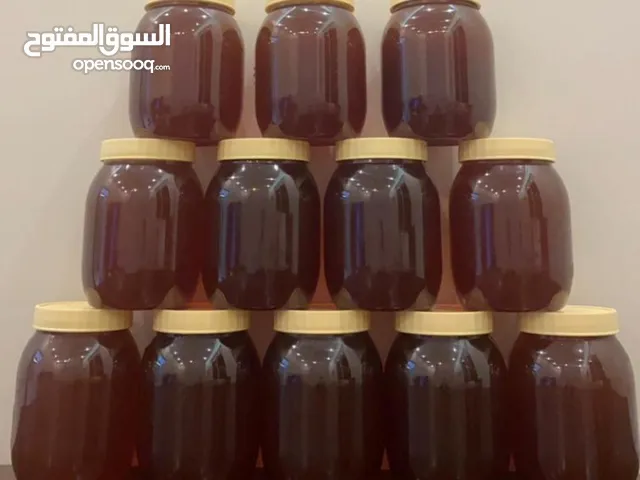 عسل وسمن بلدي سدر جبلي على شرط مضمون 100%