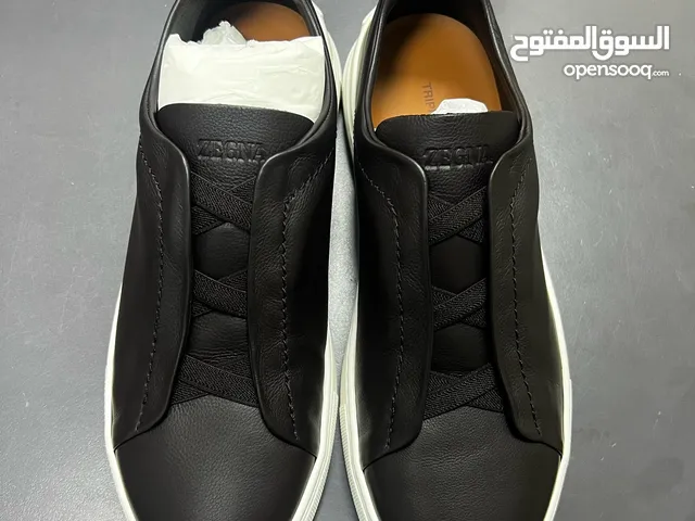 Zegna - DARK BROWN TRIPLE STITCHTM SECONDSKIN SNEAKERS