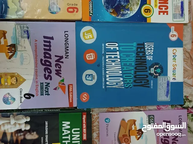 Gr 6 books for sale Habitat Ajman 85 AED (including French)