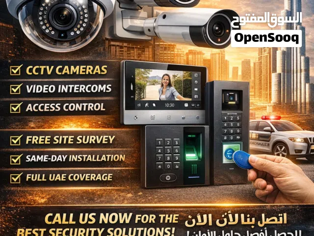 Professional CCTV Camera Installation  Best Price in UAE  Free Site Visit