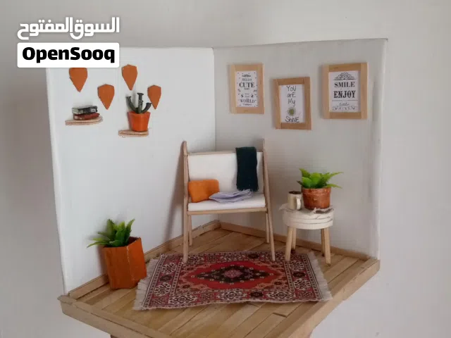 مجسم بيت مصغر صنع يدوي (تصميم خاص)