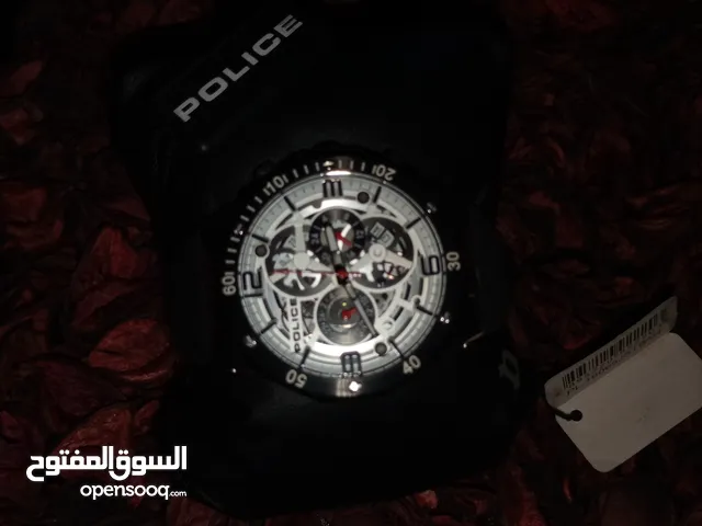 ساعة رجالية police الماركة الإيطالية المشهورة