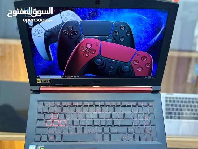 لابتوب جيمينج acer nitro بكرت Gtx