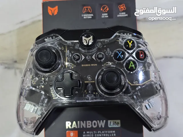 وحدة تحكم للكمبيوتر ولجميع انواع الاكس بوكس (جديد فتح كارتون) ويجي كيبل طويل 3 امتار احترافية