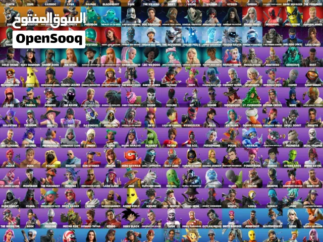 حساب فورت نايت للبيع سيزون 2