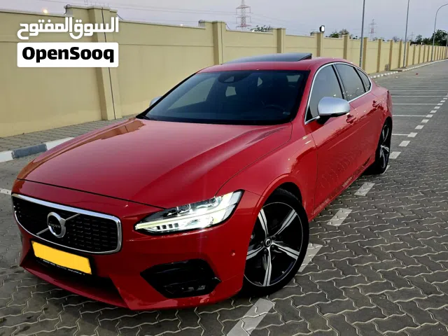 السيارة الفاخرة فالفو S90  وكالة عمان فل اوبشن نظيفة جدا جدا