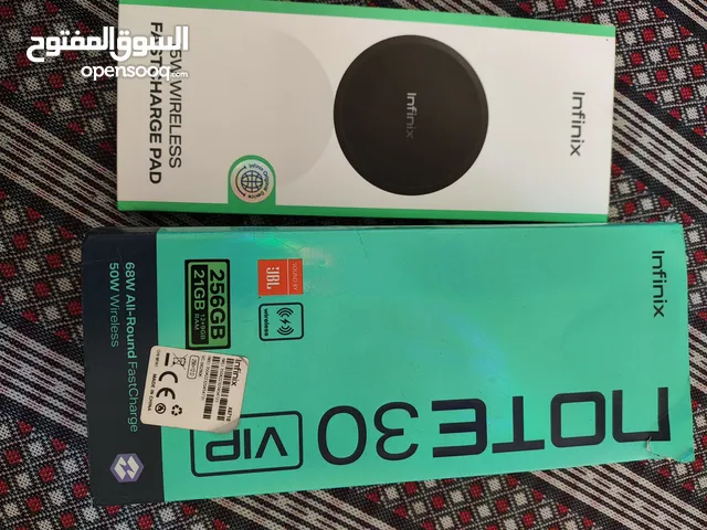 Infinix Note 30 VIP 256 GB in Amman