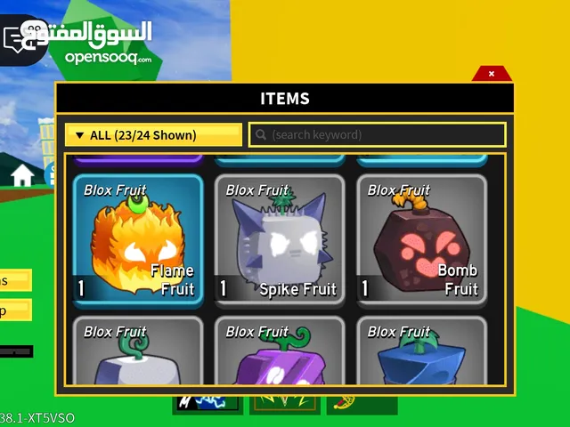 Roblox account for blox fruit and grow a garden in roblox.