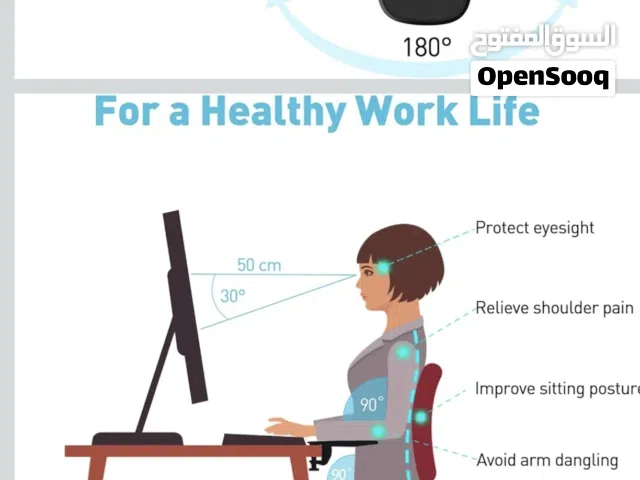 Computer Arm Rest for Desk, Suitable for Office desks, Sturdy Mouse arm Support, Computer Desk Exten