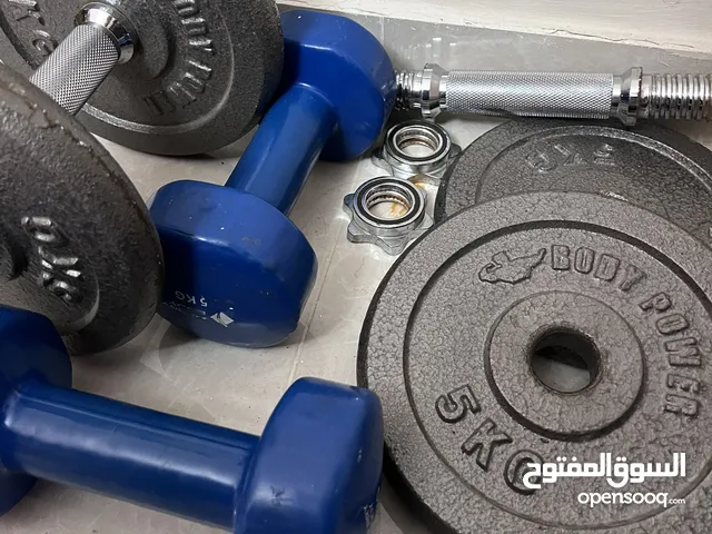 دامبل حديد و دامبل مطاط للمبتدئين من المنزل