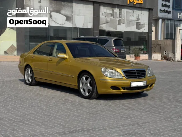 Mercedes Benz S-500 / 2004 (Gold)