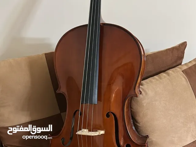 Cello for sale , pretty good condition ,no bow , with its bag (cover ) ,original price 600jd
