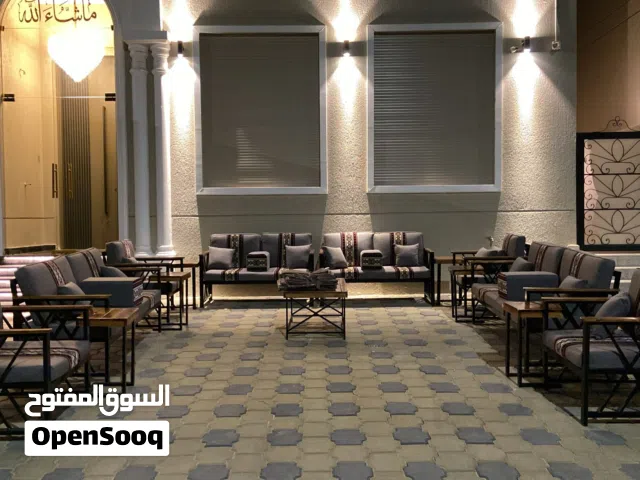 اطقم خارجية جديد خشب وحديد