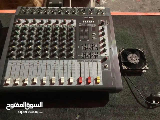 بور مكسر مع سماعات عدد 2  Power mixer with speakers