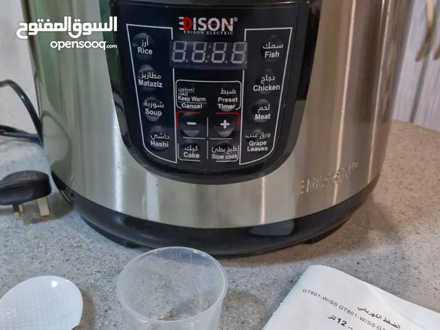IN NEW CONDITION EDISON Pressure Cooker - قدر ضغط كهربائي في حالة شبه جديدة