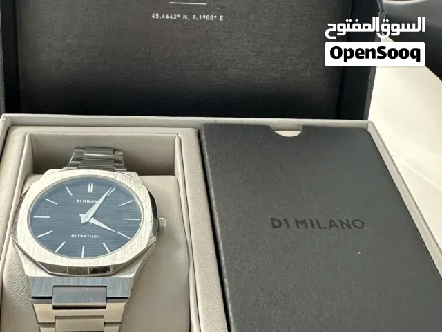D1 Milano Re_Silver Ultra Thin Watch  40mm (Valid warranty)