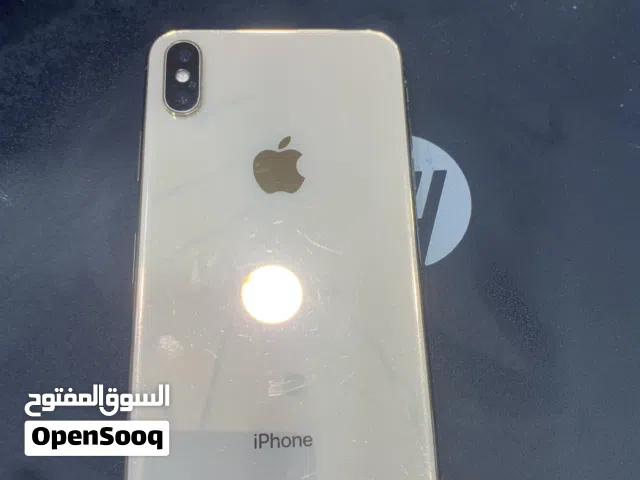 آيفون اكس ماكس ذهبي دبل شريحة تلفون ما مفتوح بطاريته63خدمة بس زين ما يصرف شحن وبي ثلمة بل ضهر