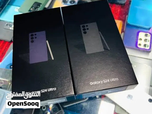 Samsung galaxy s24 ultra (1 tb) جديد كفالة الوكيل الرسمي
