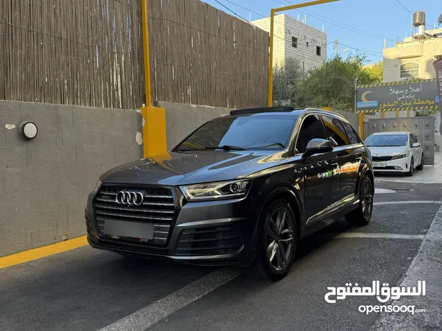 جيب audi Q7 Sline ترخيص 2017