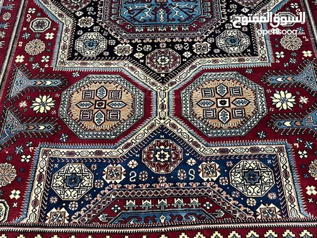 سجادة تراثية نادرة – صناعة يدويّة من بيرجند – نقشة أردبيل هندسية